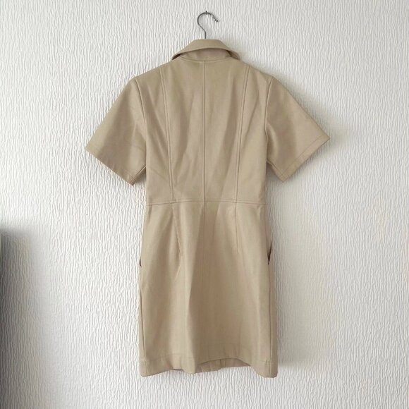 Topshop women's beige dress - Picture 2 of 7